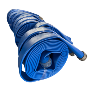 725psi 6inch ultra high pressure blue antistatic and antiflaming mine TPU layflat hose