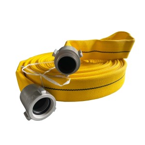 400psi-1.5inch-100ft Fire fighting hose with NPSH coupling