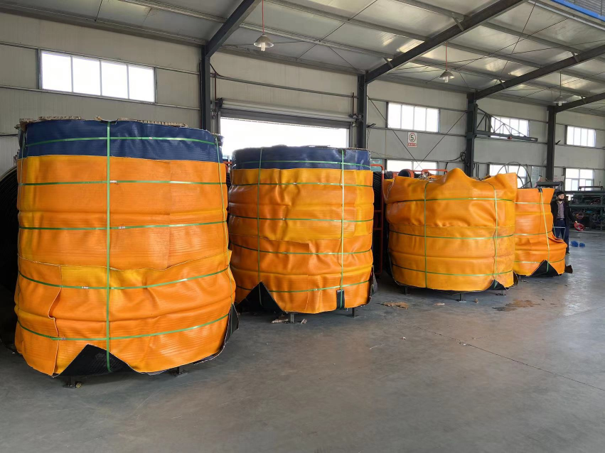 NEW 12inch 250psi high pressure TPU layflat hose for shale gas fracturing water supply