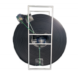 High pressure 12inch 660ft TPU frac layflat long distance supply hose
